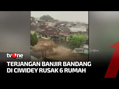 Banjir Bandang di Ciwidey Rusak Belasan Rumah Warga
