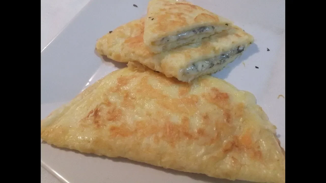 CREPIOCA COM QUEIJO! POR SOLANGE SILVA!