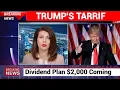 Lagu A Strange Twist in Trump’s Tariff dividend Plan: $2,000 Check May Not Go to Who You Think…