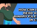 Reading a Binary File in C Easy Tutorial for Beginners