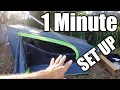Ozark Trail One Person Cot Tent Set Up Assembly and Review