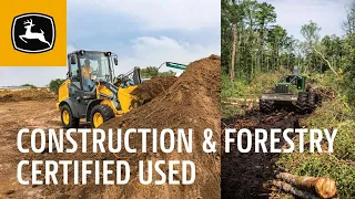 Certified Used Construction Forestry Equipment John Deere