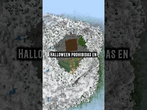 3 Semillas de HALLOWEEN prohibidas ☠️ #minecraft