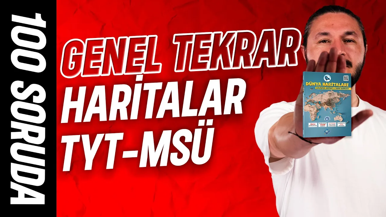 Tyt | Dünya harita bilgisi soru çözümü | Genel tekrar - Full tekrar 📕Ocak testleri 1