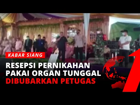 Petugas Bubarkan Resepsi Pernikahan dan Hiburan Organ Tunggal