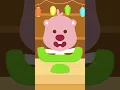 Download Lagu Loopy's Rainbow Noodle House | Let's make color noodles💖#pororo #shorts #color