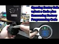 593 How to Open a Sentry Safe without a Code Recover the Programming Code