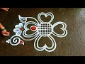 Download Lagu Margazhi special new Bird kolam|3*1 dhanurmasam muggulu|new year 2023 kolam|Beautiful Super rangoli