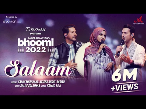 Download MP3 Salaam | GoDaddy India presents Bhoomi 2022 | Ayisha Abdul Basith, Salim Sulaiman | Kamal Haji