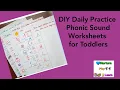 Daily Practice Worksheets Phonics worksheets