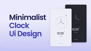 Responsive Analog Clock Ui Design Using HTML CSS JavaScript Light Dark Theme