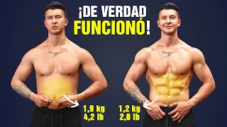 ¡Cómo Perdí Grasa Abdominal en 7 Días! 🔬💪✨ (Experimento Científico)