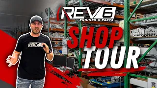 Inside the Rev 6 Engines Parts Shop Full Tour and Behind-the-Scenes Look
