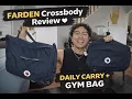 FARDEN Crossbody Review Is It Worth 150 Daily Carry Gym Bag Test
