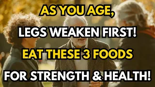 WARNING: YOUR LEGS ARE GETTING WEAKER! EAT THESE 3 FOODS TO STAY STRONG & MOBILE! | WISE ELDERS
