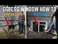 Egress Basement Window Installation How To DIY Home Improvement