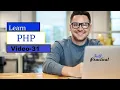 -31 How to learn PHP Language for beginners PHP Tutorial Practical full project