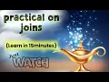 SQL Joins Full Practical join in sql SQL Joins Live Practical sql joins example Practical join