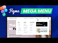 Figma Mega Menu Dropdown Animation 2023