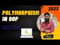 polymorphism in python polymorphism method overloading and overriding viraj - py