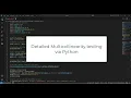 Testing Multicollinearity in Python