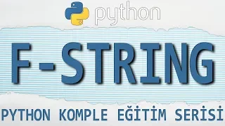 Python Lessons 10 - F-STRING 2019
