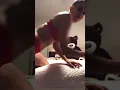 Hot Latina Twerking On Bed