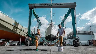 DIY BOATYARD: getting out hands dirty – Unforgettable Sailing Ep. 126