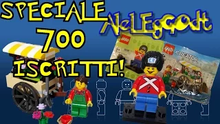 SPECIALE 700 ISCRITTI! Lego Flower Cart 40140 + SORPRESA