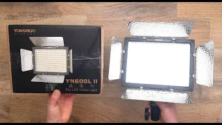yongnuo yn600l ii pro led video light unboxing u0026 test headfulloflife