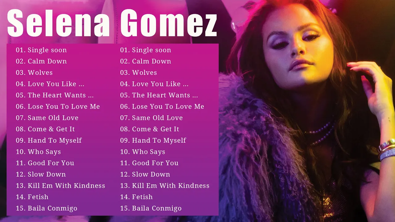 PLAYLIST SELENA GOMEZ 2023