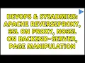 DevOps SysAdmins Apache ReverseProxy SSL on Proxy noSSL on backend-server page manipulation