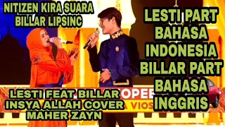 Download Lesti feat billar insya allah cover maher zayn warganet kira suara bi adalah lipsinc bukan asli MP3