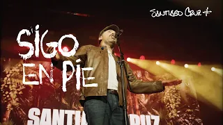 Sigo en Pie - Santiago Cruz (Visualizer/Lyric Video)