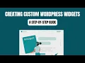 Lesson 38bis Creating New Custom Widgets on WordPress