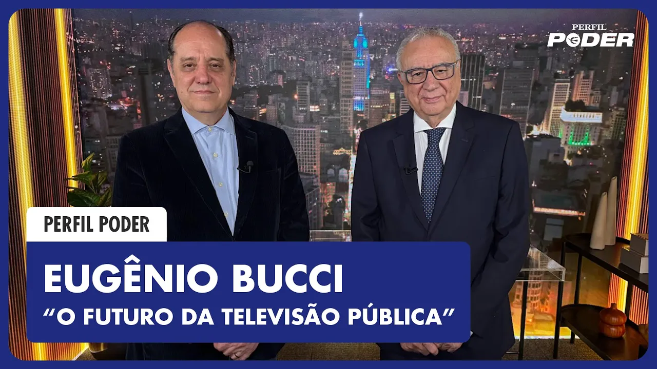 EUGÊNIO BUCCI: TELEVISÃO PÚBLICA, TEMPOS DE RADIOBRÁS E TRAJETÓRIA NO JORNALISMO | PERFIL PODER #7
