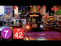 NYC Subway 7 Line NYCT M42 Bus Ride 2021 New Flyer XDE40 9613 from Times Square to Hudson Yards