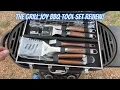 BBQ Grill Joy Tool Set Review Off Grid Cooking Coleman Road Trip X-Cursion Portable Grill