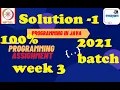 programming in java-Nptel week 3 Programming assignment 1 nptel NPTEL JAVA SOLUTION July 2021