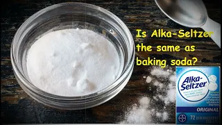 Is Alka Seltzer the same as baking soda