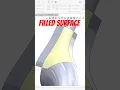Solidworks filled surface feature