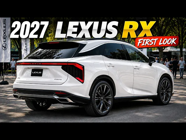 2027 Lexus RX: Major Mid-Cycle Upgrades Could Change the Luxury SUV Game