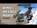 AP Physics 1 Unit 5 FRQ 2 AP CLASSROOM PROGRESS CHECK FRQs