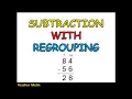 SUBTRACTION WITH REGROUPING by Teacher Melin