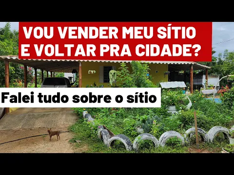 Download MP3 SÍTIO A VENDA. PORQUE VOU VENDER MEU SÍTIO? VOU VOLTAR PRA CIDADE?