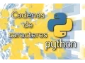 Python Cadenas de caracteres secuencia str TechKrowd