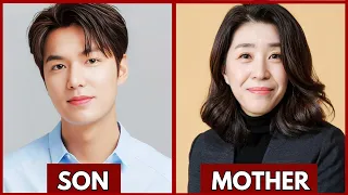 top korean actor with their mom in real life korean actor mother family kdrama