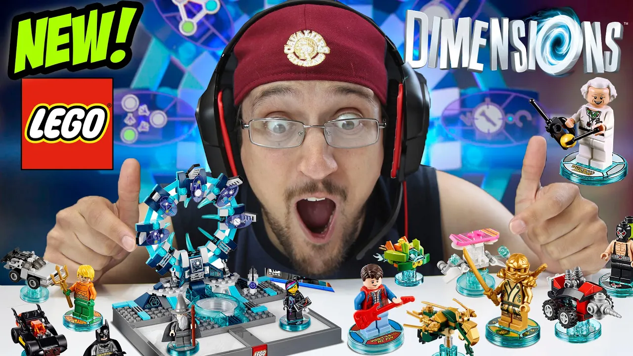Lego Dimensions Starter Pack Unboxing Xbox 360. 