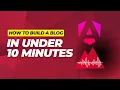 How to Build a Blog with Analog and Angular in Under 10 Minutes