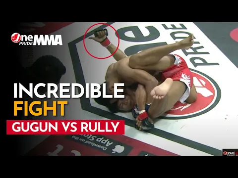 GOKIL COY! Rully Sanggup Beri Jempol, Meski Sudah Dikunci Gugun | Incredible Fight One Pride MMA